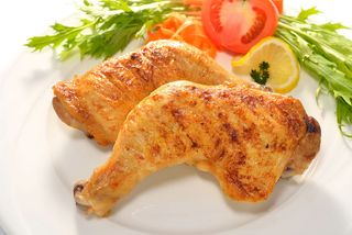 1/4 Poulet Rôti Sans Garniture
