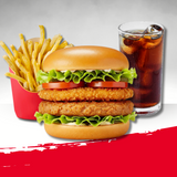 Hamburguesa Chick'n gigante