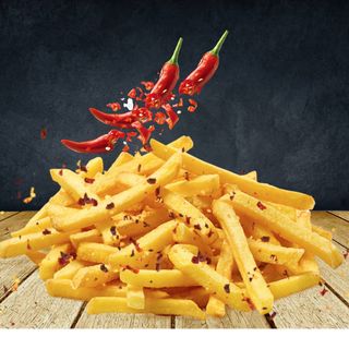 Batatas Fritas Picantes.