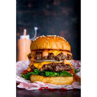 Double Beef Burger + Cheese