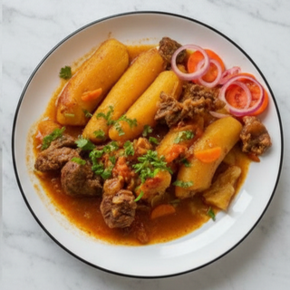 Beef & Matoke