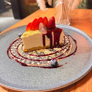 Cheesecake cu fructe de sezon