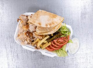 Малка порция дюнер