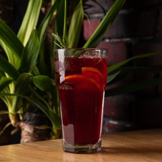 Лимонад " ежевика персик " (1000 мл.)