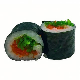 Maki de algas con tobiko (8 piezas)