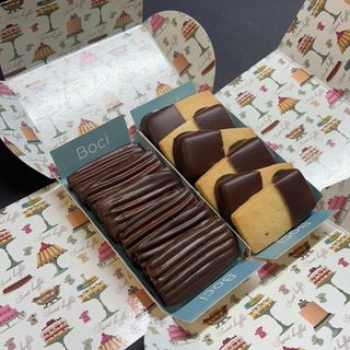 Pastas de té de chocolate