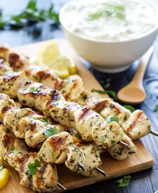 Brochettes  De  Mérou