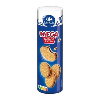 Galletas Rellenas De Crema De Chocolate Mega Carrefour 500 G