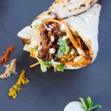 Cheese Naan Escalope