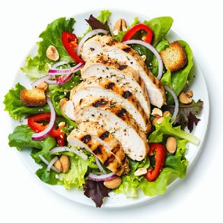 Ensalada De Pollo A La Plancha