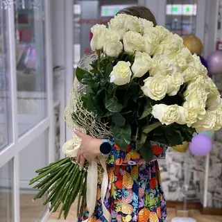 Букет 51 роза (80 см.)