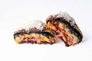 Sushi-burger z krewetką