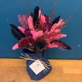 Ramo Preservado Fucsia y azul