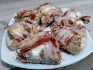 Tosta De Panceta Ibérica Con Queso