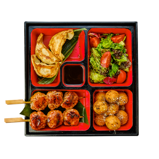 БЕНТО БОКС С ТЕЛЕШКИ КЮФТЕНЦА И ТРЮФЕЛ