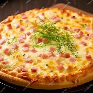 Pizza Carbonara Mediana