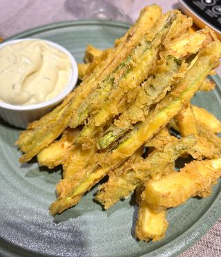 Хрупкави тиквички