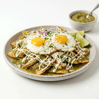 Chilaquiles Verdes (Tomatillo)