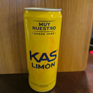 KAS Limón Refresco con gas sabor Limón Lata 330ml