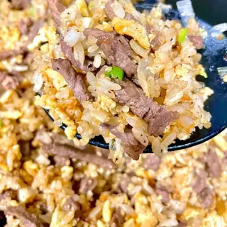 Arroz frito con terneras 