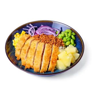 Poke bowl con Pollo rebosado