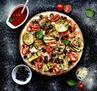 Pizza Verdure Mega 