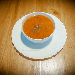 Teleća čorba  + jupi sok