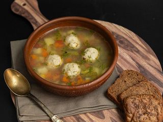 Суп з  мітболами (350 грам) (350g)