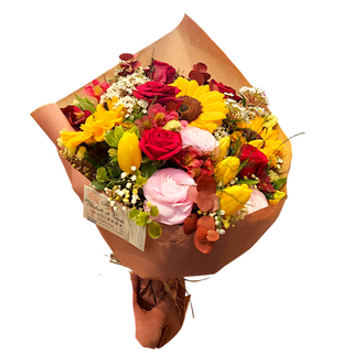 Bouquet tripudio di colori.