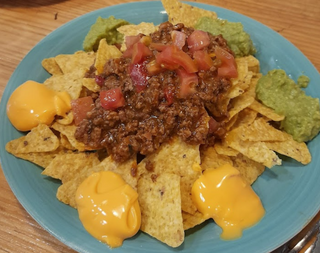 Nachos con ternera 