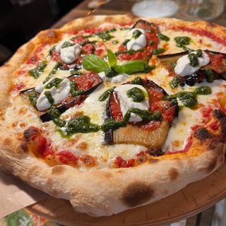 Pizza Ricotta E Basilico (28 Cm.)