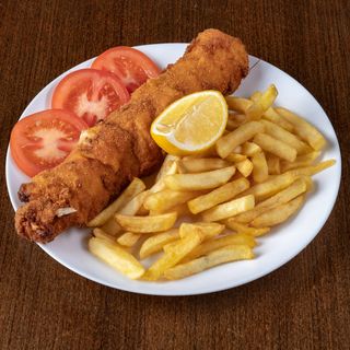 Zagrebački odrezak i pomfrit