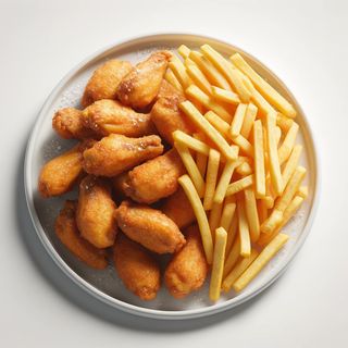 Kawałki kurczaka w łagodnej panierce wings 15 sztuk