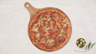 Pizza Formaggio e Pepperoni  L