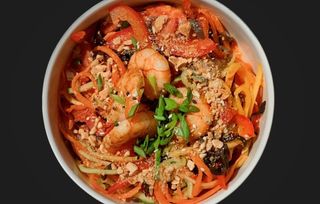 Салат з креветкою (300г)