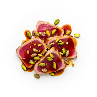 177. Tataki maguro pistacchio 5 pezzi