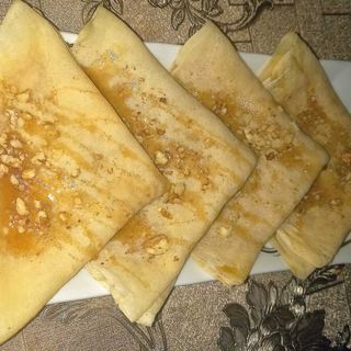 Блинчики с лесными ягодами