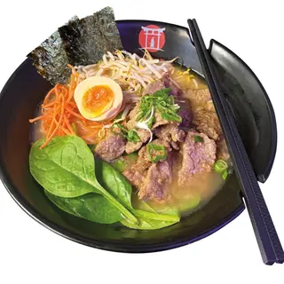 #19. Ramen de ternera (sabor de tonkotsu)