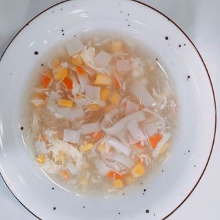 18. Sopa de Pollo con Maiz
