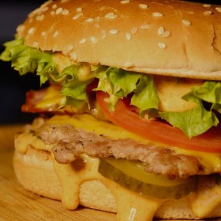 Мега шеф-бургер (450г)