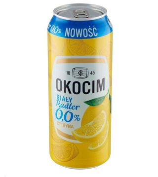Okocim radler biała cytryna 0% 0.5l