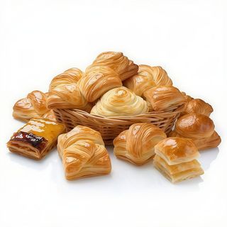 Pastas Surtidas De Pasta De Hojaldre (40 Pzs.)