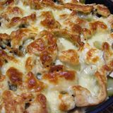 ЗАПЕКАНКА С КАРТОФИ И ШУНКА