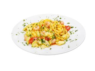 40.Лингуини със скариди  (350г)