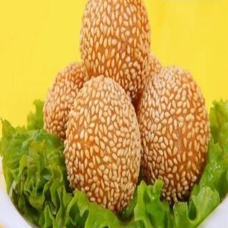 Bolas De Sésamo Frito