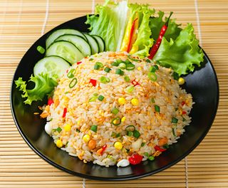 Ryż smażony z warzywami  350g