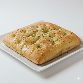 Focaccia De Ajo Y Orégano