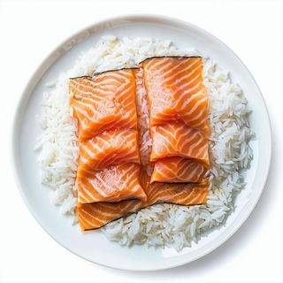 Chiarashi salmon