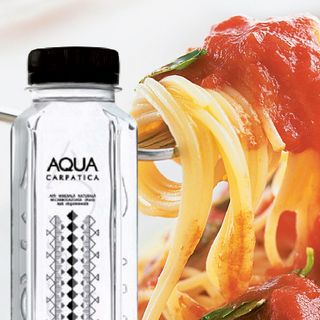 Meniu spaghetti Carbonara + apa minerala/plata