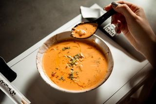 Krem supa sa škampima